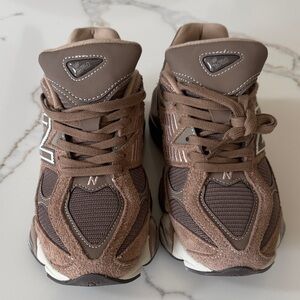 New Balance Brown and Gray Sneakers